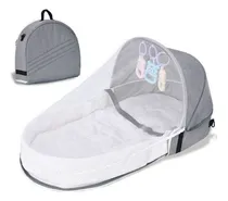 Comprar Bolso Cambiador Cuna Portátil C\u002F Mosquitero Moises Para Bebe
