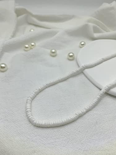 Simpleasure Collar De Conchas De Puka Naturales Blancas, Cue