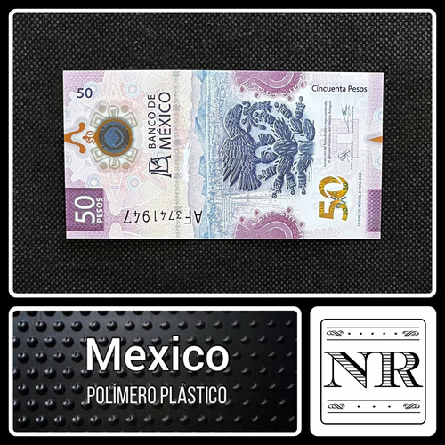 México - 50 Pesos - Año 2021 - P #nd - Plástico - Independen