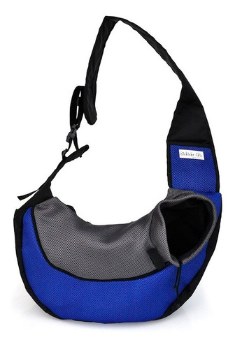 Bolsa Conforto Azul Para Cachorro Bichinho Chic - G