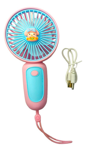 Ventilador Hello Kitty Portátil Con Carga Usb