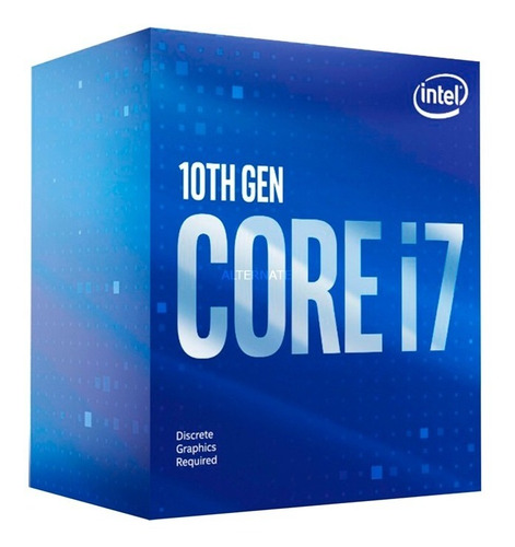 Procesador Intel Core I7-10700f, 2.90 Ghz, 16 Mb Caché L3