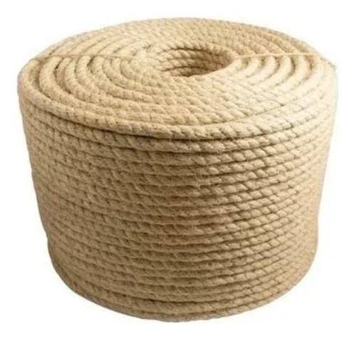 Corda Sisal 10m Natural 8mm Artesanato Amarração E Uso Geral