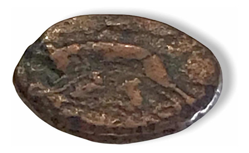 Antigua Moneda Romana De Cobre: Romus Y Remulus 337 Ad (Usado)