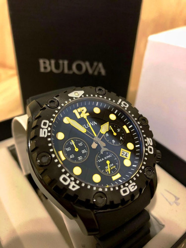 Bulova Sea King 300m Precisionist Uhf Safira De $3.880 Por