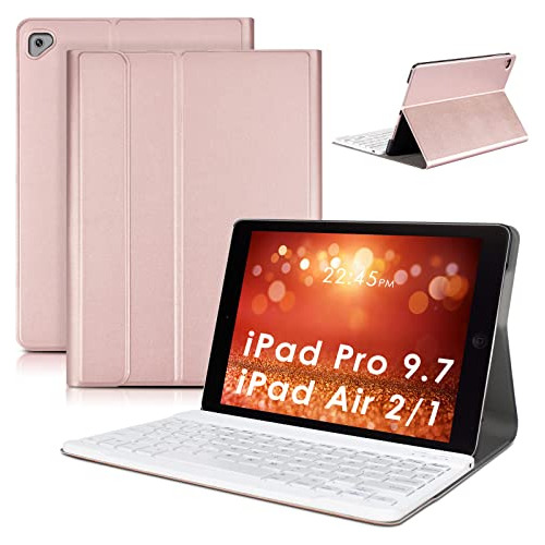 Detuosi iPad 9.7  Caso Con Teclado Para iPad Air 2  6kbja