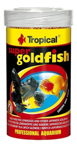 Tropical Super Goldfish 150gr Mini Sticks Alimento Peces