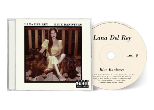 Lana Del Rey - Blue Banisters - Cd Disco (15 Canciones) 