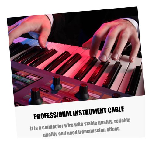 Cable Midi Patch Para Conexión De Teclado E Instrumentos