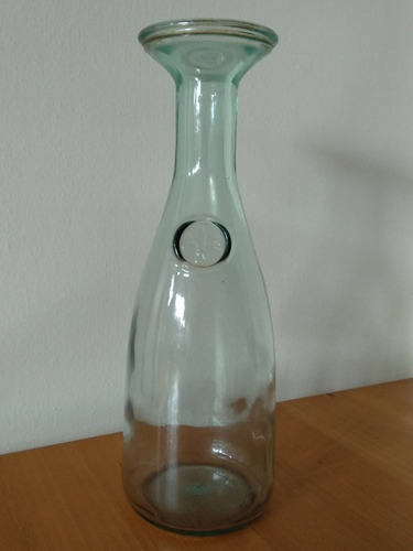 Antiguo Botellon Decantador De Vinos O Botella Para Jugos