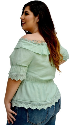 Blusa Juvenil Campesina De Temporada Talla G/xg Modelo #8793