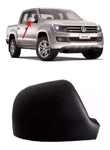 Tapa Cacha Espejo Amarok 2010 11 12 13 14 2015 2016 Negra De