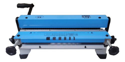 Encadernadora Wire-o Color 3x1 Azul Furo Quadrado Marpax