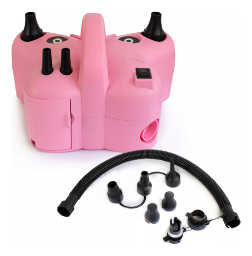 Inflador De Globos Electrico 4 Puertos Compresor Inflable