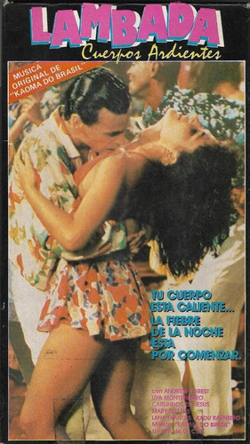 Lambada Cuerpos Ardientes Vhs Original 