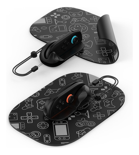 Hand Grip Mouse + Pad Para Switch2