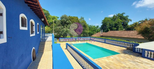 Linda Chácara Mobiliada Com Cozinha Mineira À Venda, Palmeiras - Suzano/sp - Ch00062 - 69304294
