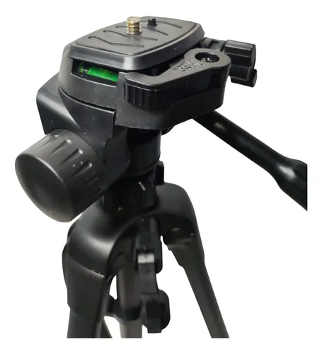Tripode Base Profesional Camara + Estuche + Soporte Celular