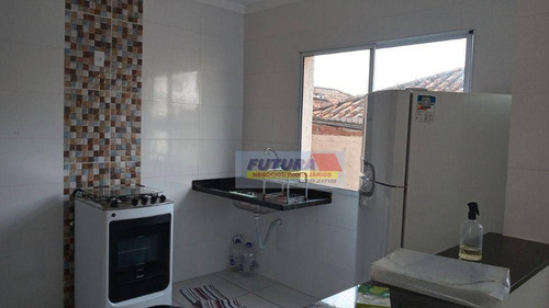 Imagem 11 de 30 de Apartamento Com 2 Dormitórios Para Alugar, 55 M² Por R$ 1.500,00/mês - Parque São Vicente - São Vicente/sp - Ap2506