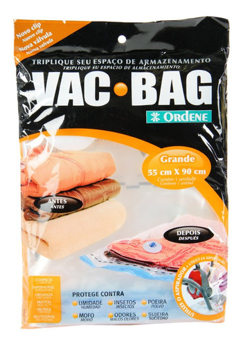 Bolsa Empaque Vacio Vac Bag  Grande Transparente