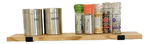 Estante Repisa Cocina Mensula Hierro-paraiso 60 Estan Ula Marrón