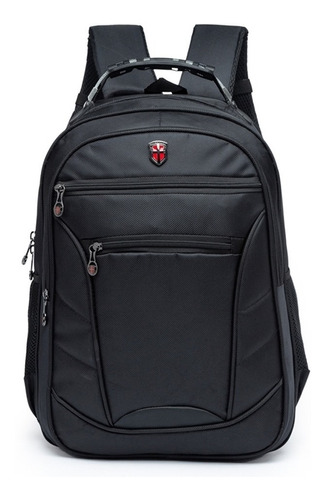 Mochila Executiva Swissport Bolsa Grande Trabalho Notebook Cor Preto