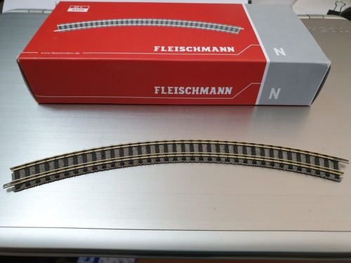 Vìas Fleischmann Escala N 9125 R2 45 Grados.