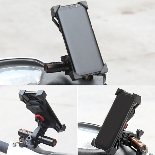 Soporte Para Teléfono Alnum Bike Con Botón Retráctil Para 4-