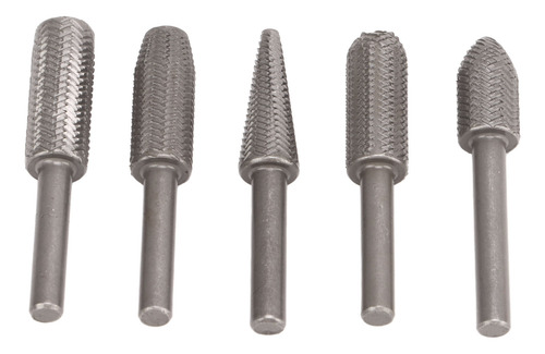 Juego De 5 Limas Rasp Grinder, De Aleación De Acero De Tungs