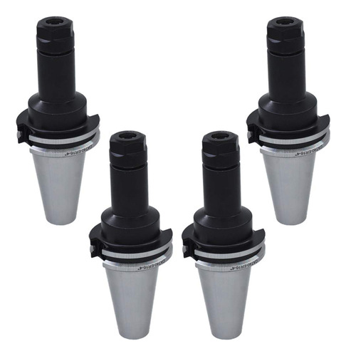 Juego De 4 Portabrocas Cat40 Er16 Para Cnc Y Fresado