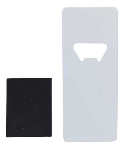 50 Destapador Rectangular Sublimable Blanks Sublimación Imán