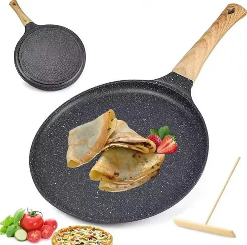 Sartén Para Crepes Con Revestimiento Antiadherente De 24 Cm,