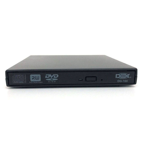 Drive Externo Slim Usb Gravador/leitor Cd E Dvd Novo