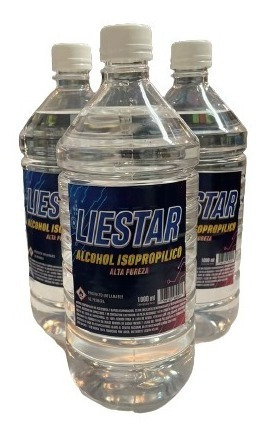Imagen 2 de 2 de Alcohol Isopropilico X Litro Máxima Pureza 1000cc