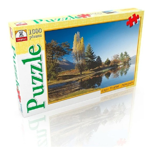 Puzzle Lago Traful-neuquen 1000 Pzas 302 E.full