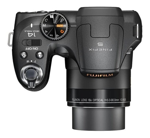 Fujifilm FinePix S2800HD compacta avanzada color negro