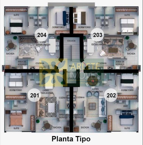 Imagem 8 de 10 de Apartamento No Bairro Canto Grande Em Bombinhas Sc - 2704