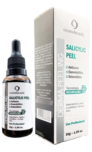 Sérum Salicylic Peel Derma Peeling Antiacne Cosmobeauty