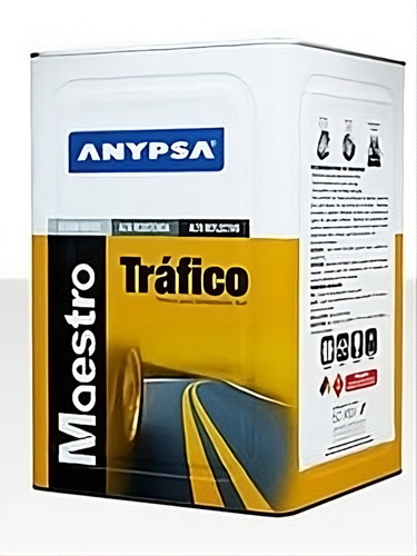 Pintura Para Tráfico Maestro Anypsa Lata 5 Gl