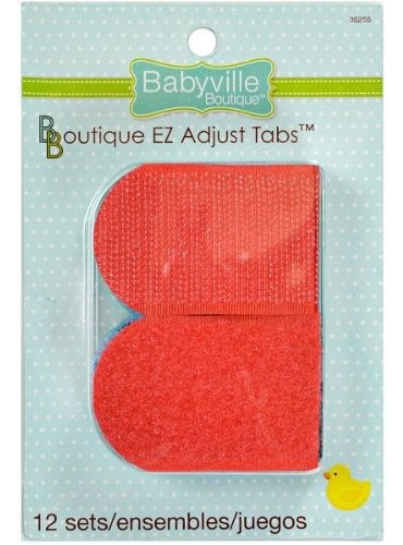 Babyville Boutique 12 Count Ez Ajusta Las Pestanas Cortadas