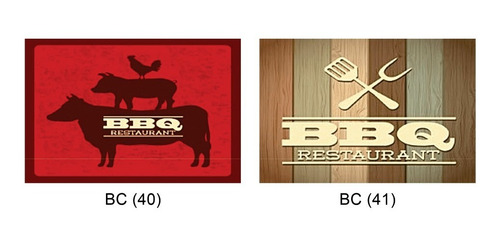 Imagem 8 de 9 de 10un. Quadro Placa Mdf Bar Bebidas E Churrasco - 19,3 X 28cm