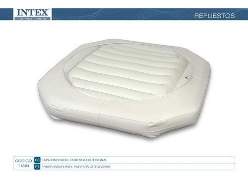 Cubierta Protectora Octagonal Para Alberca Spa Purespa Intex