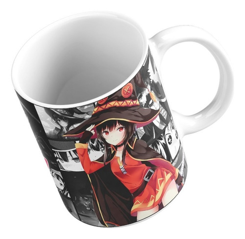 Taza Mug 11oz Anime Manga Konosuba Kono Subarashii Megumin