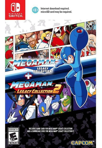 Megaman Legacy Collection 1 + 2 Hd Edition Nintendo Switch