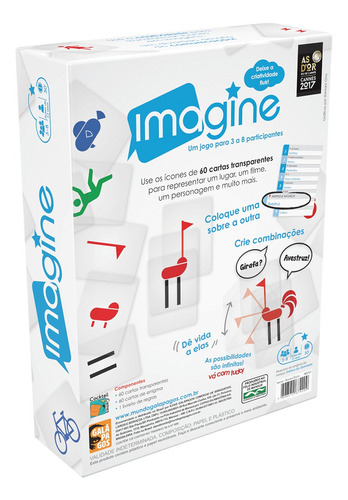 Galápagos, Imagine (edição Revisada), Jogo De Cartas Casual