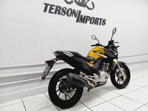 Imagem 3 de 7 de Honda Cb Twister Abs Amarelo 2020/2020