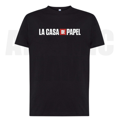 Playera Diseño Serie La Casa De Papel Logo Pl0191