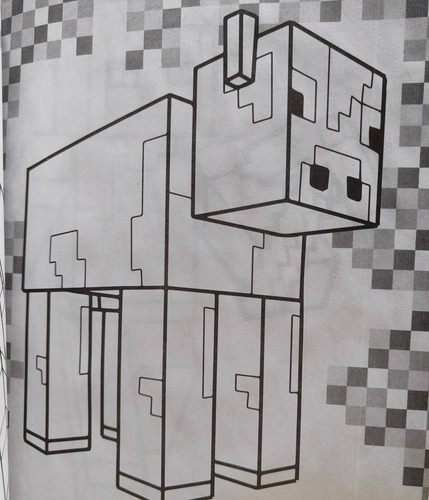 10 Libro Para Colorear Minecraftt + 10 Cajitas Crayon (8) :)