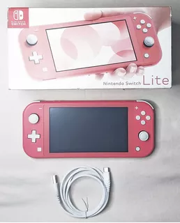 Nintendo Switch Impecable Color Rosa