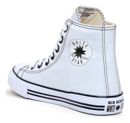 Sapatênis bota cano alto bota masculina casual tenis moda jovem couro sales